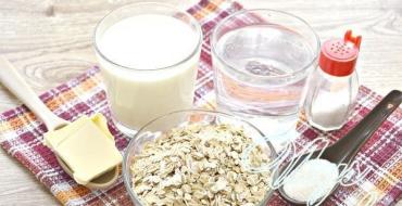 Hercules porridge with water: recipe, benefits